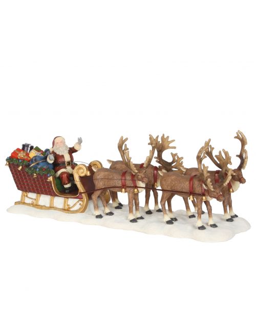 LuVille Santa Reindeer Sledge
