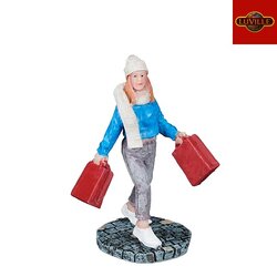LuVille Shopping woman - l5,5xw3,5xh6,5cm