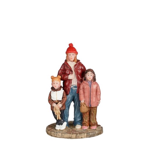 Luville Sinterklaas intocht publiek - l4,5xb3,5xh7cm