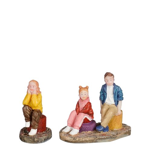 Luville Sitting children 2 pieces - l5,5xb3,5xh4,5cm