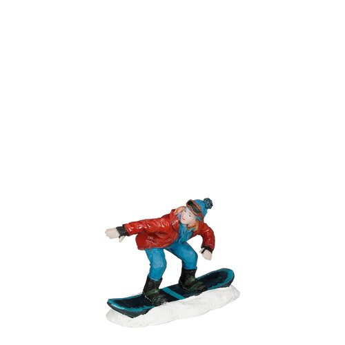 LuVille Snowboarding man - l5,5xb2,5xh5cm