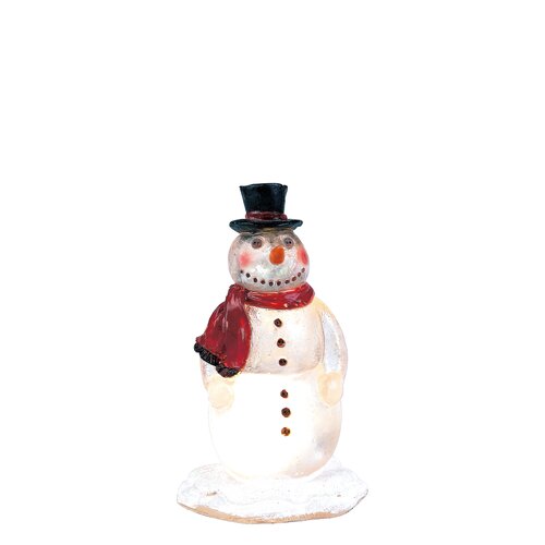 Luville Snowman lighted battery operated - l4,5xw4,5xh8cm