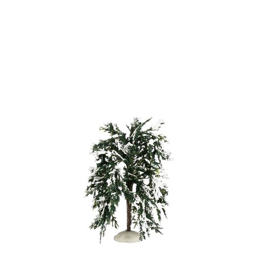 LuVille Snowy tree - h15xd10,5cm