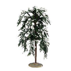 LuVille Snowy tree - h25xd14cm