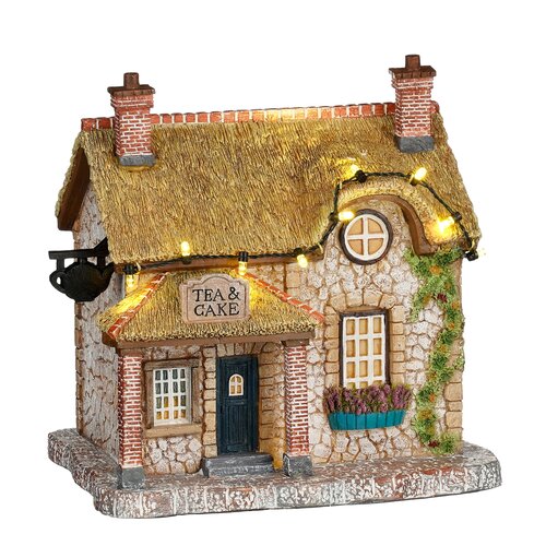 Luville Tea house battery operated - l17xb15xh17cm