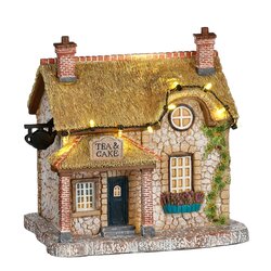 Luville Tea house battery operated - l17xb15xh17cm