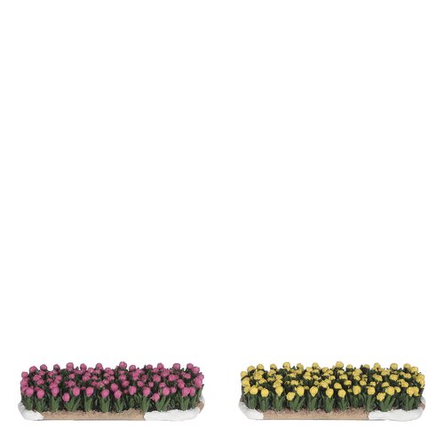 Luville Tulip field 2 pieces - l10xw4,5xh2cm