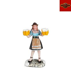 LuVille Woman brings beer - l4xb2,5xh7cm