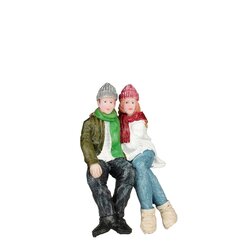 Luville Women and man sitting - l3,5xb2,5xh6cm