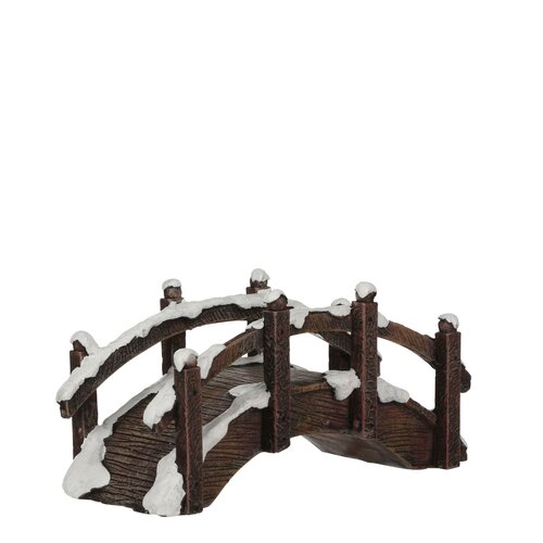 Luville  Wooden bridge - l12,5xb5,5xh6cm - afbeelding 1
