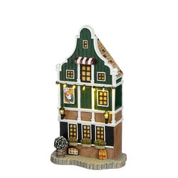 LuVille Zaanse schans facade battery operated - l15xb9xh27cm