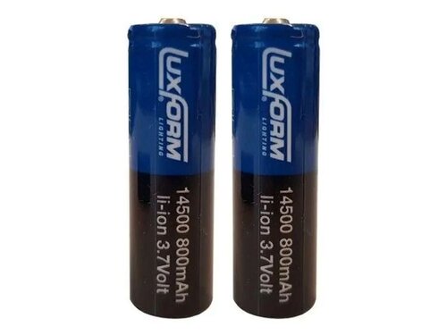 Luxform Solar batterij 2x 14500 li-ion 3.7v