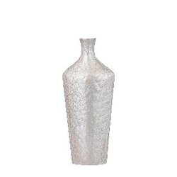 PTMD Lysse Champagne casted alu luxury enamel vase M