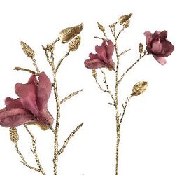 PTMD Magnolia Flower purple magnolia spray