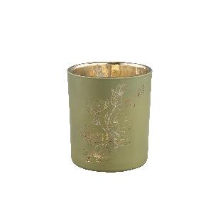 PTMD Maih Green glass stormlight gold flower