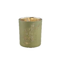 PTMD Maih Green glass stormlight gold flower