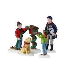 Lemax Mailbox Decorating, Set Of 4