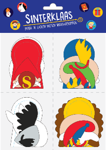 Make your own felt finger puppets Sinterklaas