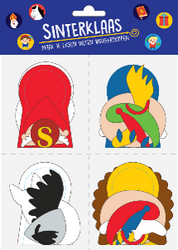 Make your own felt finger puppets Sinterklaas