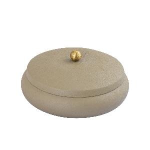 PTMD Maral Green iron box with brushed gold detail