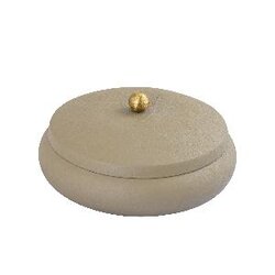 PTMD Maral Green iron box with brushed gold detail