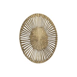 PTMD Marjun Gold casted alu wall panel open round S - afbeelding 2