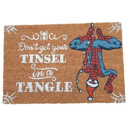 Marvel Doormat Spider-Man tinsel