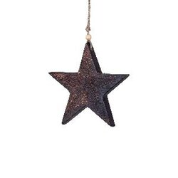PTMD Meagan Brown mango wood star hanger M