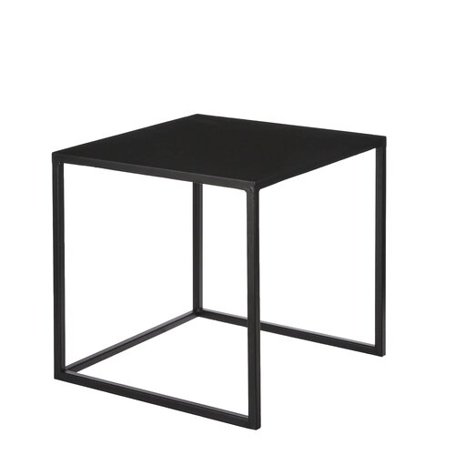 Mica Bijzettafel goa l35b35h33cm zwart