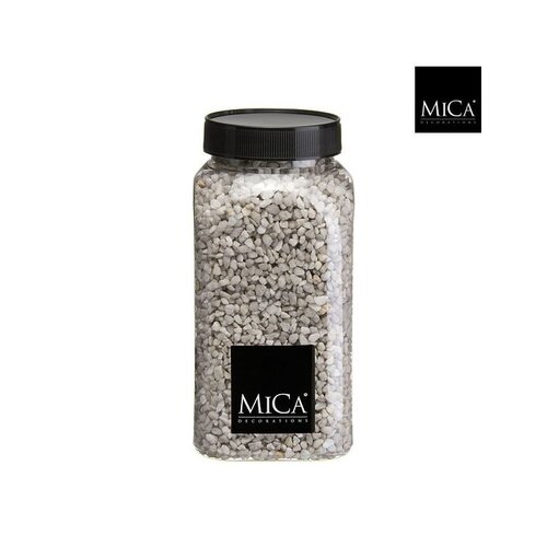 Mica Deco gravel 1kg lichtgrijs
