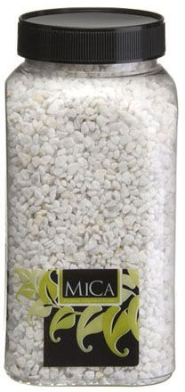 Mica Deco gravel 1kg wit