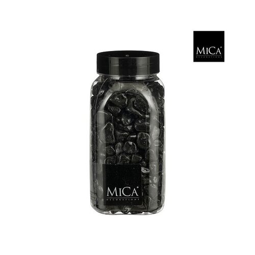 Mica Deco kiezels 1kg zwart