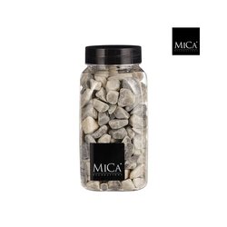 Mica Deco marbles 650ml groot lichtgrijs