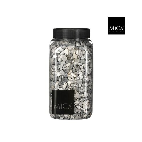 Mica Deco marbles 650ml klein lichtgrijs