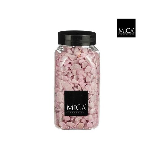 Mica Deco steen 1kg roze