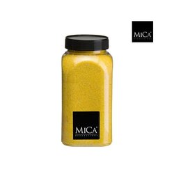 Mica Deco zand 1kg geel