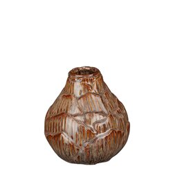 Mica decorations Brienne vaas roze - h15,5xd14,5cm