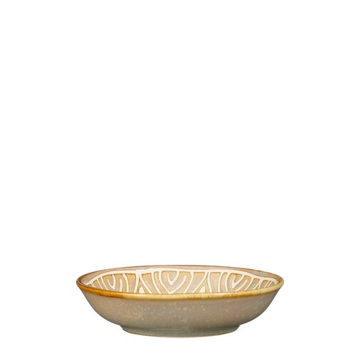 Mica decorations Caja schaal grijs - h2xd9,5cm