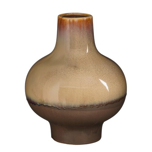 Mica decorations Jacy vaas paars - h29,5xd24cm