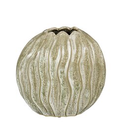 Mica decorations Jovi vaas groen - l27,5xb15,5xh27cm
