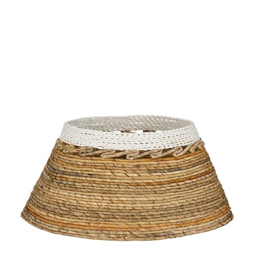 Mica Decorations Kerstboomrokken bruin - h25xd55cm