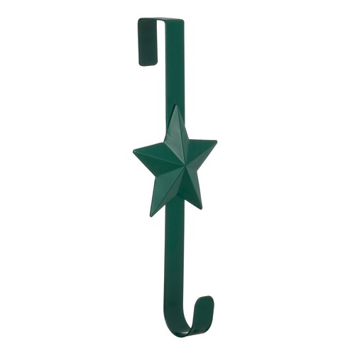 Mica decorations Krans houder d.groen - l13,5xb11xh38,5cm