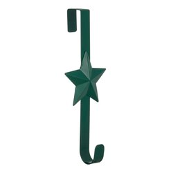 Mica decorations Krans houder d.groen - l13,5xb11xh38,5cm