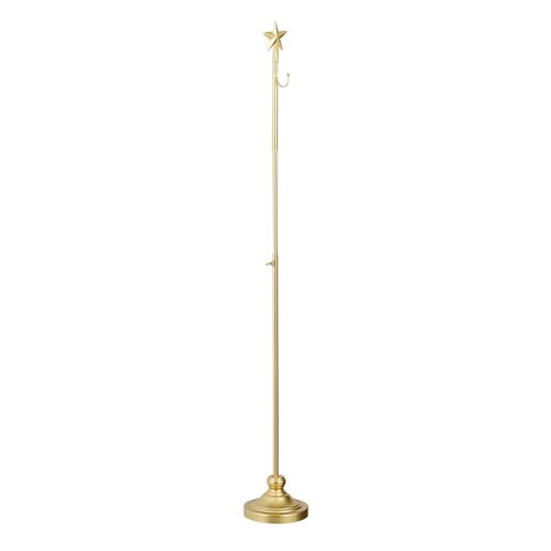 Mica Decorations Krans houder goud - h96xd16cm