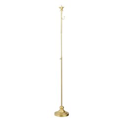Mica Decorations Krans houder goud - h96xd16cm