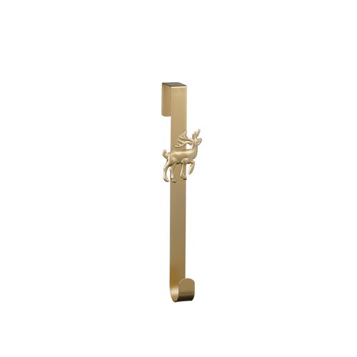 Mica Decorations Krans houder goud - l18xb10xh38cm