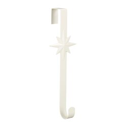 Mica decorations Krans houder off white - l12xb10xh38cm