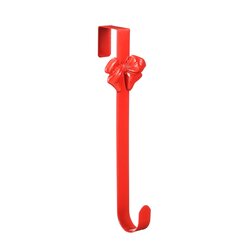 Mica Decorations Krans houder rood - l9,5xb10xh38cm