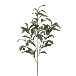Mica decorations Olijf tak groen - l78cm