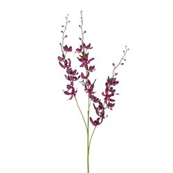 Mica decorations Orchidee paars - l95cm